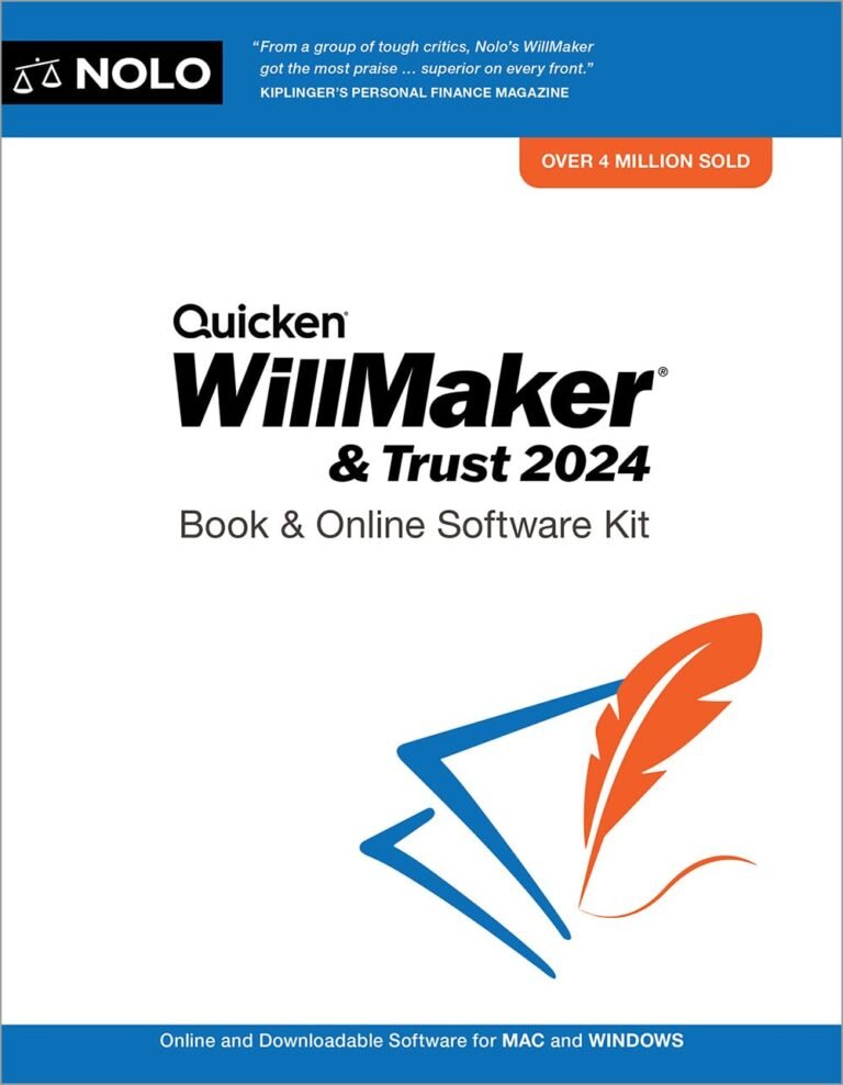 Quicken WillMaker & Trust 2024